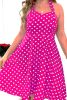 Adult Female Costumes to Hire - Pink polka dot dress - 2XL